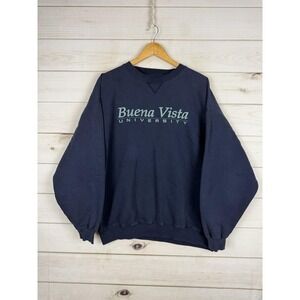 Gear For Sports Sweatshirt Mens 2XL Blue Buena Vista University Crewneck